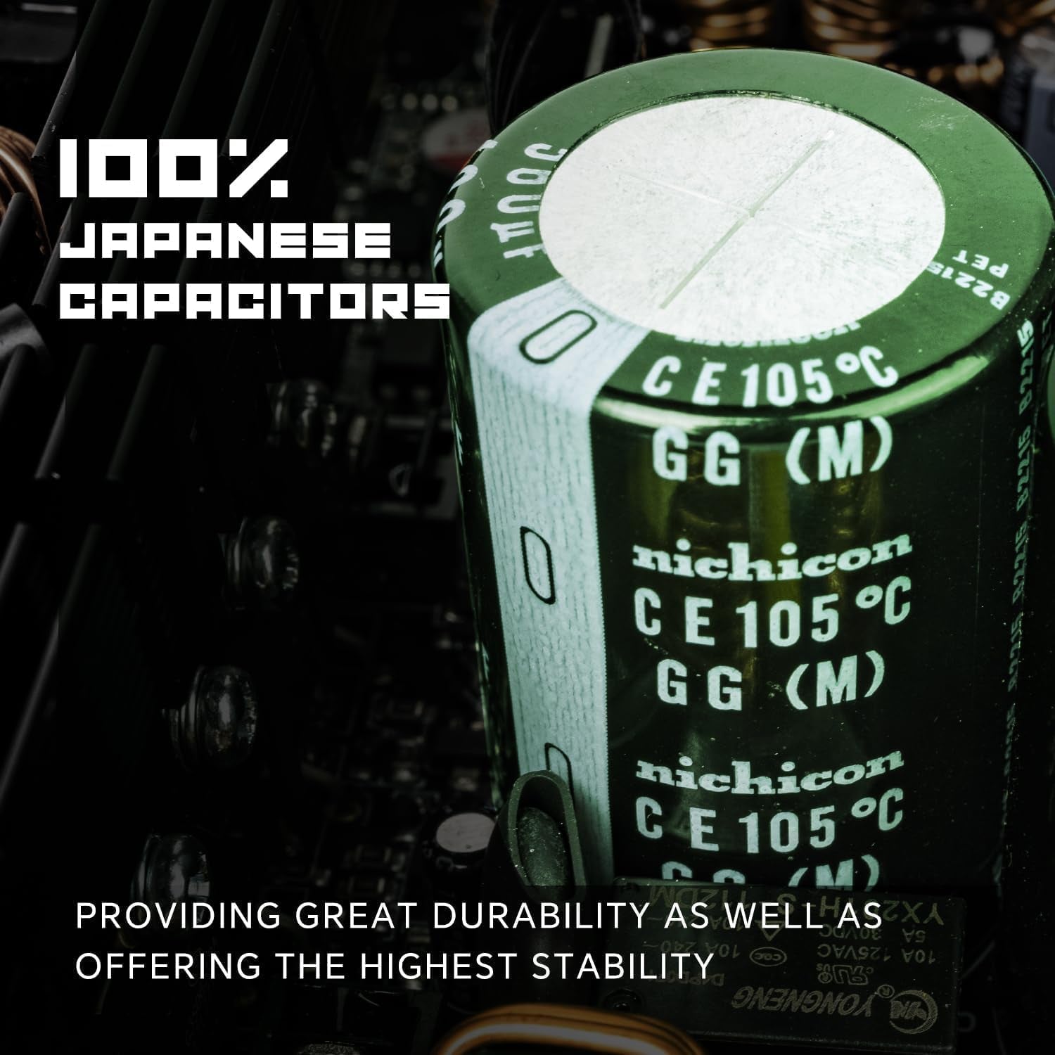 750W Fully Modular ARGB Power Supply, ATX3.0 & PCIE 5.0, 80 plus Gold Certified, 105°C Japanese Caps, ATX Gaming Power Supply