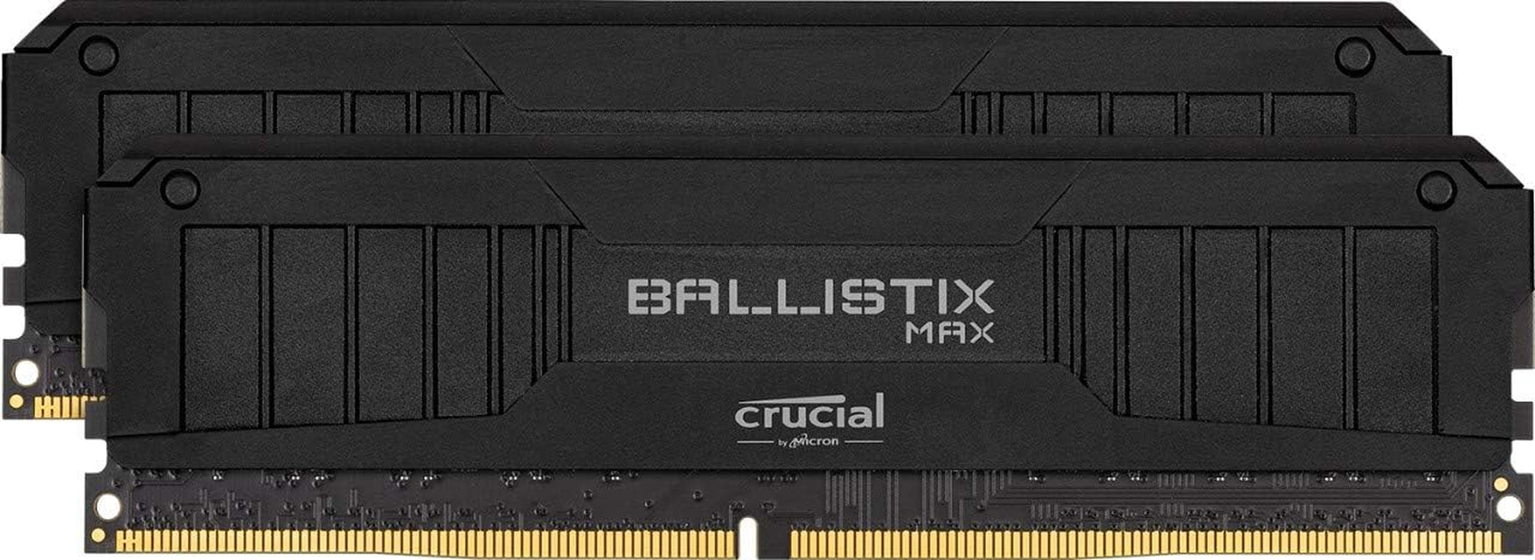 Crucial  MAX BLM2K8G51C19U4B 5100 Mhz, DDR4, DRAM, Desktop Gaming Memory Kit, 16GB (8GB X2) CL19, Black