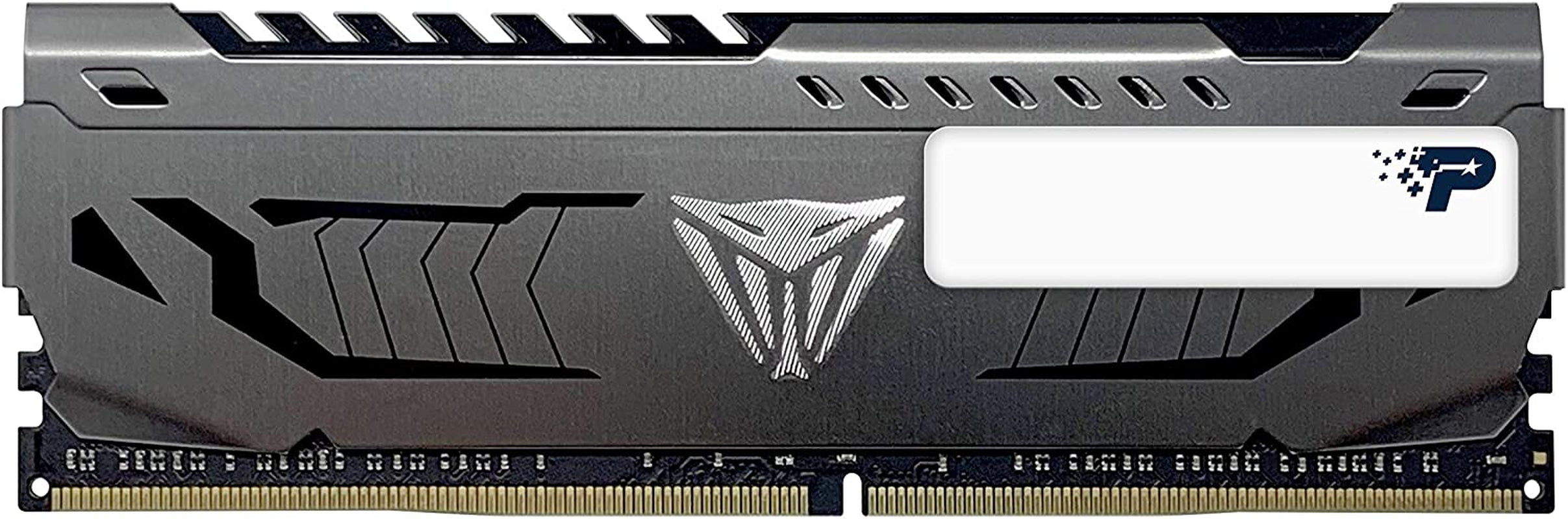 Patriot Viper Steel DDR4 RAM 16GB (1X16GB) 3200Mhz CL16 Desktop Memory | Voltage: 1.35V; Supports Intel XMP; Module Type: UDIMM.