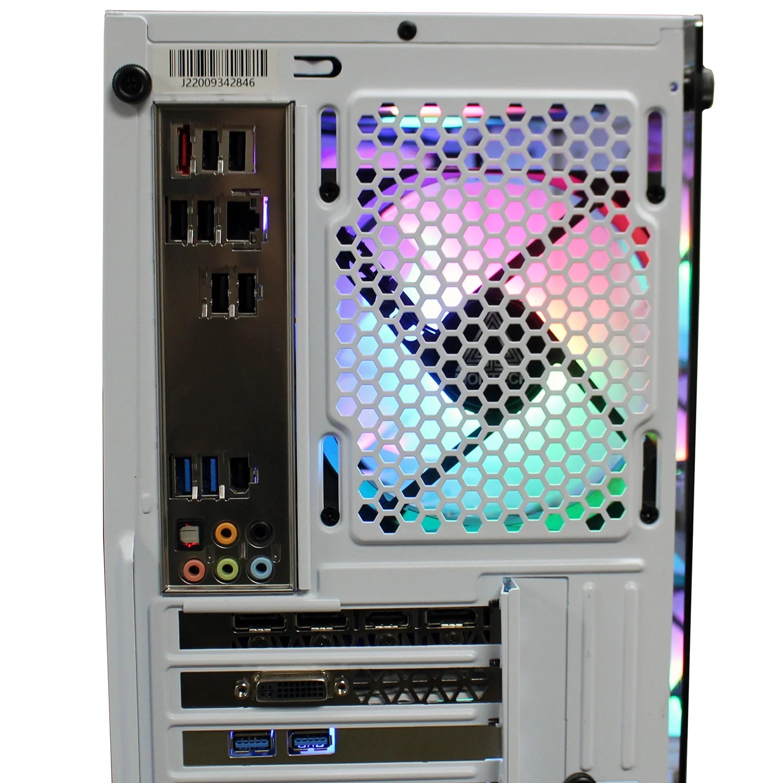 PRC POLAR APEX Gaming Desktop Intel I7, 16GB, 1TB SSD, White