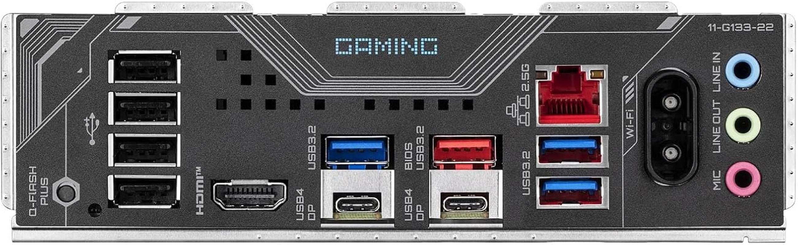 GIGABYTE X870 Gaming WIFI6 AMD AM5 LGA 1718 Motherboard, ATX, DDR5, 3X M.2, Pcie 5.0, USB4, Wifi 6, 2.5Gbe LAN, Ez-Latch, 5-Year Warranty
