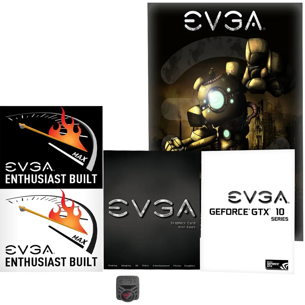 EVGA NVIDIA Geforce GTX 1080 SC 8GB PCI Express 3.0 Graphics Card