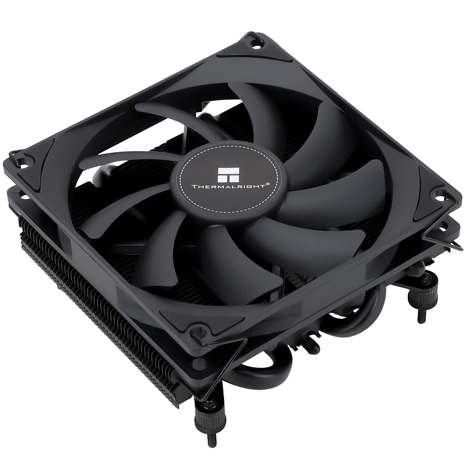AXP90 X36 Black Low Profile CPU Cooler, with 92Mm TL-9015B Slim PWM Fan, ITX CPU Cooler, AGHP Technology, 36Mm Height,For AMD AM4 Am5/Intel 1150/1151/1155/1851/1200/1700(AXP90 X36 Black)