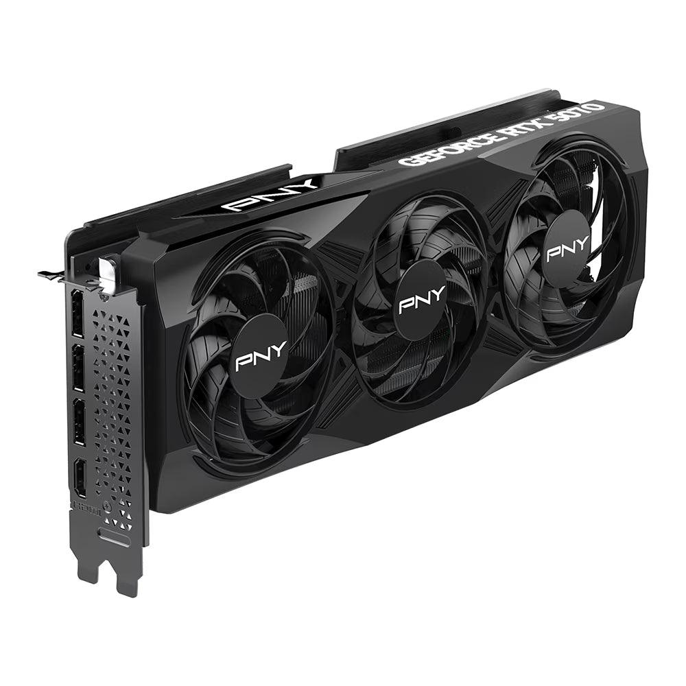 PNY NVIDIA Geforce RTX™ 5070 OC Triple Fan, Graphics Card 12GB GDDR7, Sff-Ready, 2.4-Slot