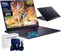 Acer Predator Helios Neo 16S Gaming Laptop Computer - 16" 2.5K WQXGA 240Hz, Intel Ultra 9 275Hx(Up to 5.4Ghz), NVIDIA RTX 5070Ti 12GB GDDR7, RGB KB, Win 11 Pro, W/Accessories(32 GB RAM, 2 TB SSD)