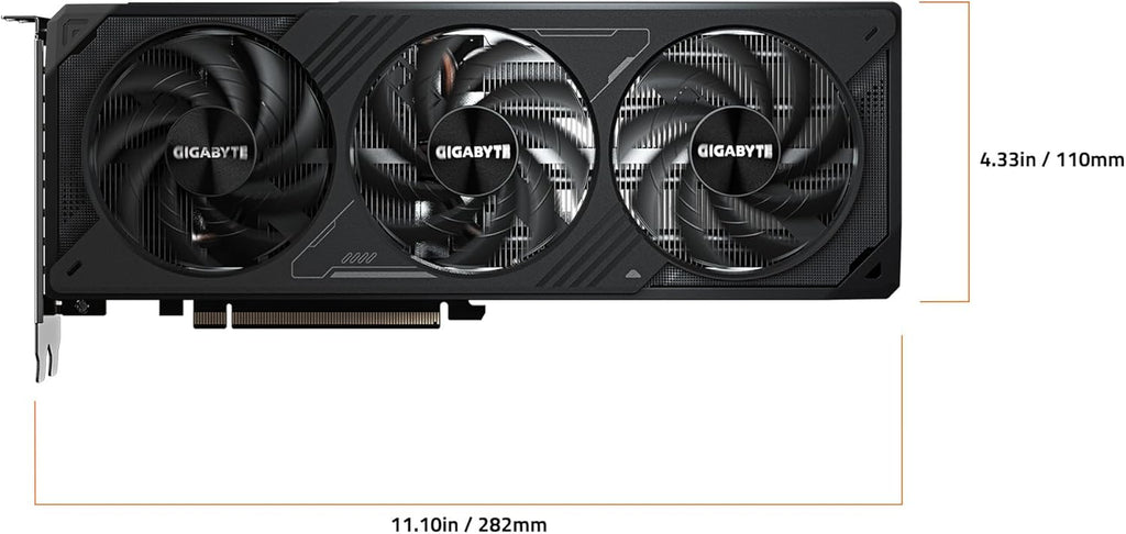 GIGABYTE Geforce RTX 5070 WINDFORCE OC SFF 12G Graphics Card, 12GB 192-Bit GDDR7, Pcie 5.0, WINDFORCE Cooling System, GV-N5070WF3OC-12GD Video Card