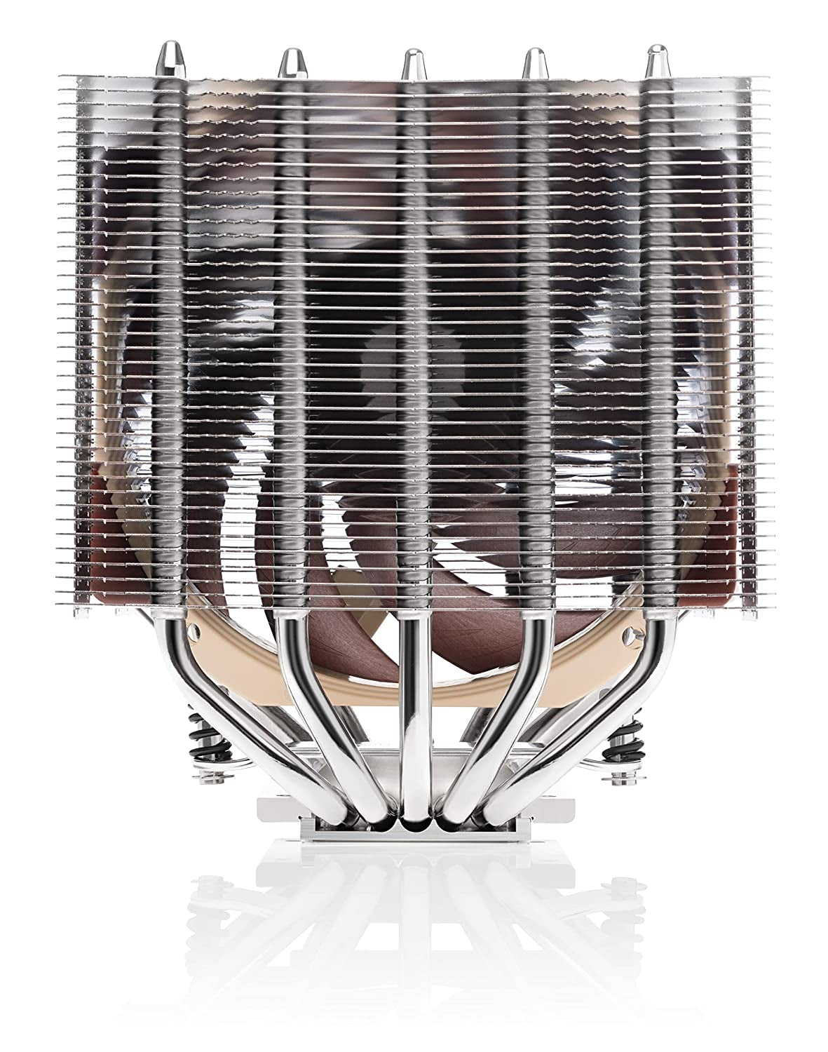 NH-D12L, Low-Height Dual-Tower CPU Cooler (120Mm, Brown)