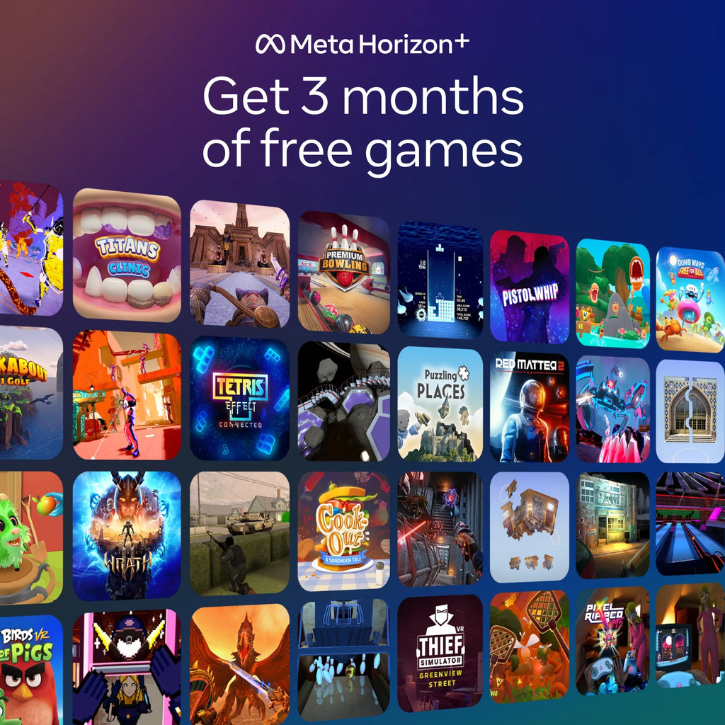 Meta Quest 3 512GB | VR Headset — Thirty Percent Sharper Resolution — 2X Graphical Processing Power — Virtual Reality without Wires — Access to 40+ Games with a 3-Month Trial of Meta Horizon+