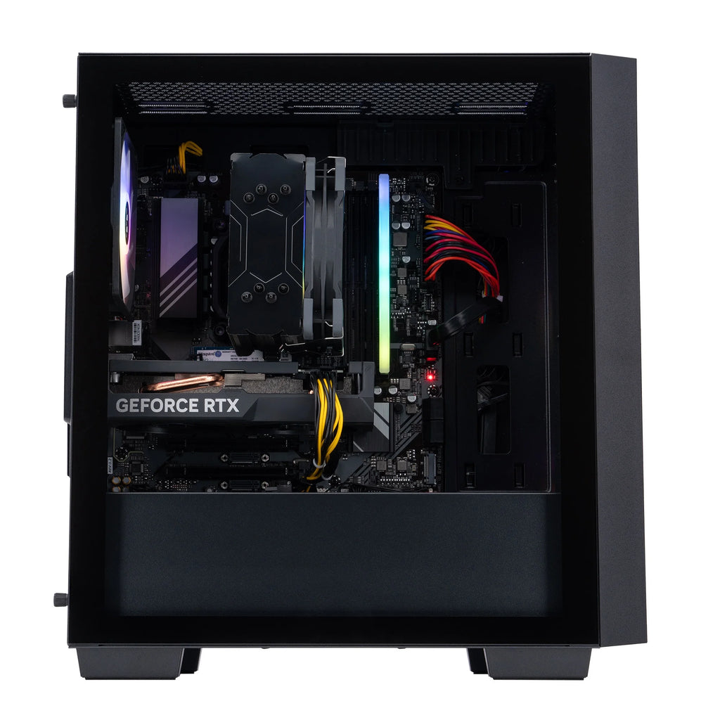 Acer Nitro 60 N60-640-UR21 Gaming Desktop, Intel Core I5-14400F, NVIDIA Geforce RTX 5060 with 8GB GDDR7 VRAM, 16GB RAM, 1TB Pcie 4.0 Nvme SSD, Black