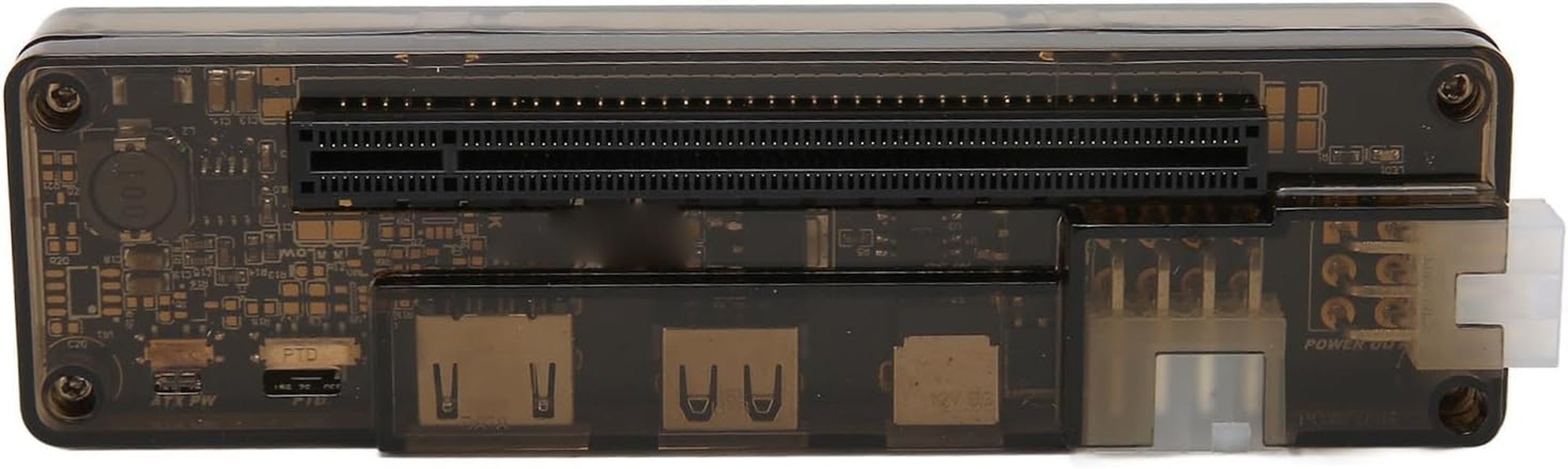 Mini PCIE External Graphics Dock for Laptop, High Performance, 6Pin Connector, Suitable for Engineering Measurement, Data Acquisition, Server Debugging (Mini PCI-E)