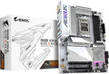 GIGABYTE B650E AORUS Elite X AX ICE AMD AM5 ATX Motherboard, Support Ryzen 9000/8000/7000 Series, DDR5, 12+2+2 Power Phase, 3X M.2, Pcie 5.0, USB-C, WIFI6E, 2.5Gbe, Ez-Latch, Q-Flash, RGB Fusion