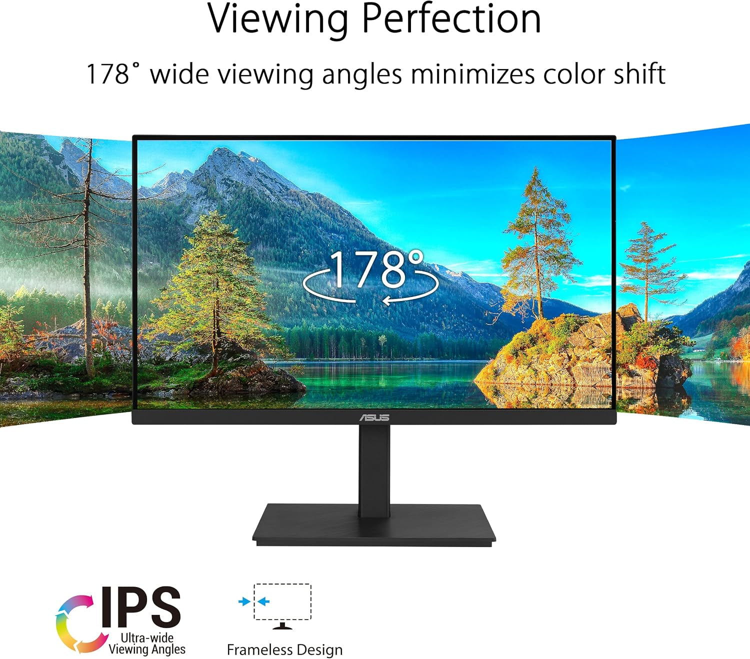 ASUS 23.8" 1080P IPS Monitor with Docking 23.8" 1080P Business Monitor with Webcam and Speakers