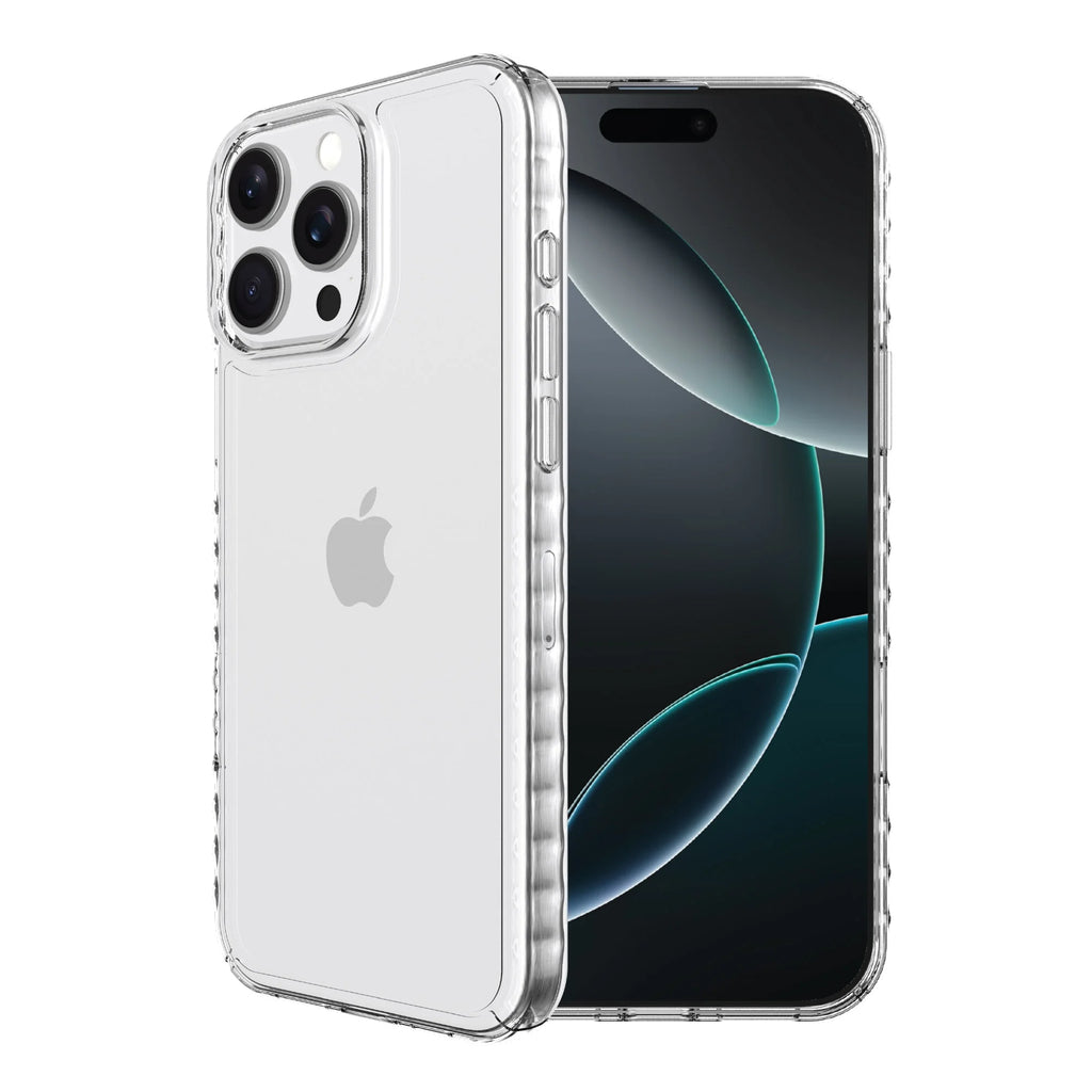 Onn Protective Gel Phone Case for Iphone 16 Pro Max - Clear