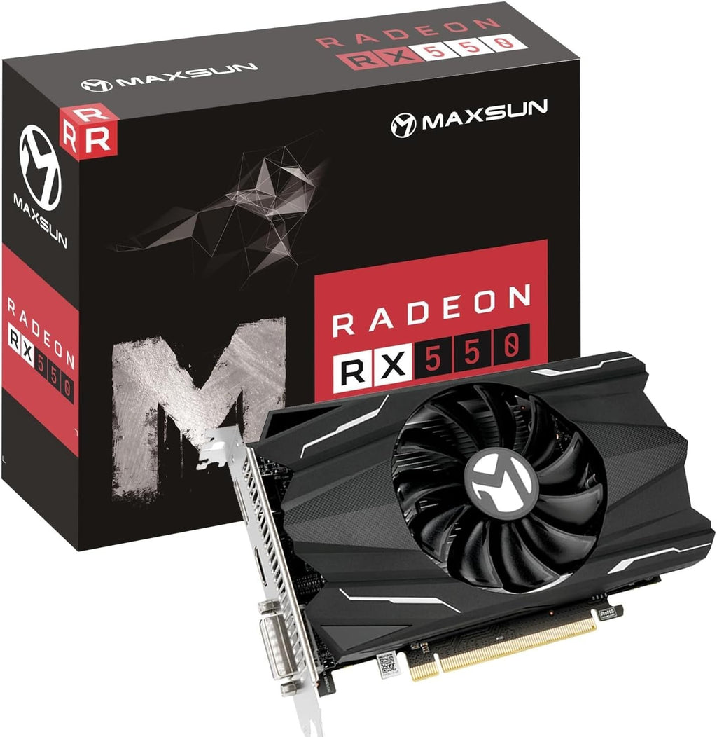 High Performance RX 550 4GB Gaming Graphics Card