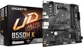 GIGABYTE B550M K AMD AM4 Micro-Atx Motherboard,Supports Ryzen 5000/4000/3000 Series Processors,Ddr4,3+3 Power Phase,2X M.2,Pcie 4.0,USB 3.2 Gen 1,Gbe Lan,Q-Flash,(Pack of 10)