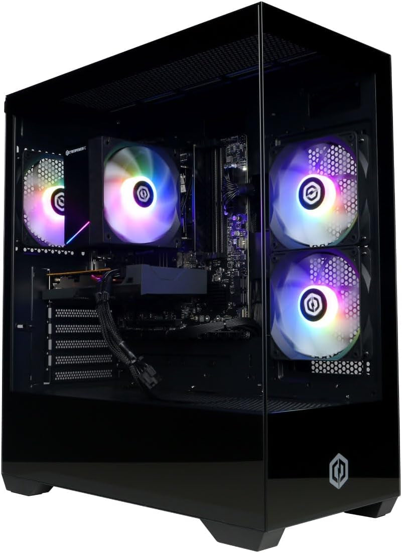 Gaming PC, AMD Ryzen 5 5500, Radeon RX 6500 XT 4GB | Gamer Master, 8GB DDR4, 500GB Pcie 4.0 SSD, Wifi Ready & Windows 11 Home (GMA3100A3)
