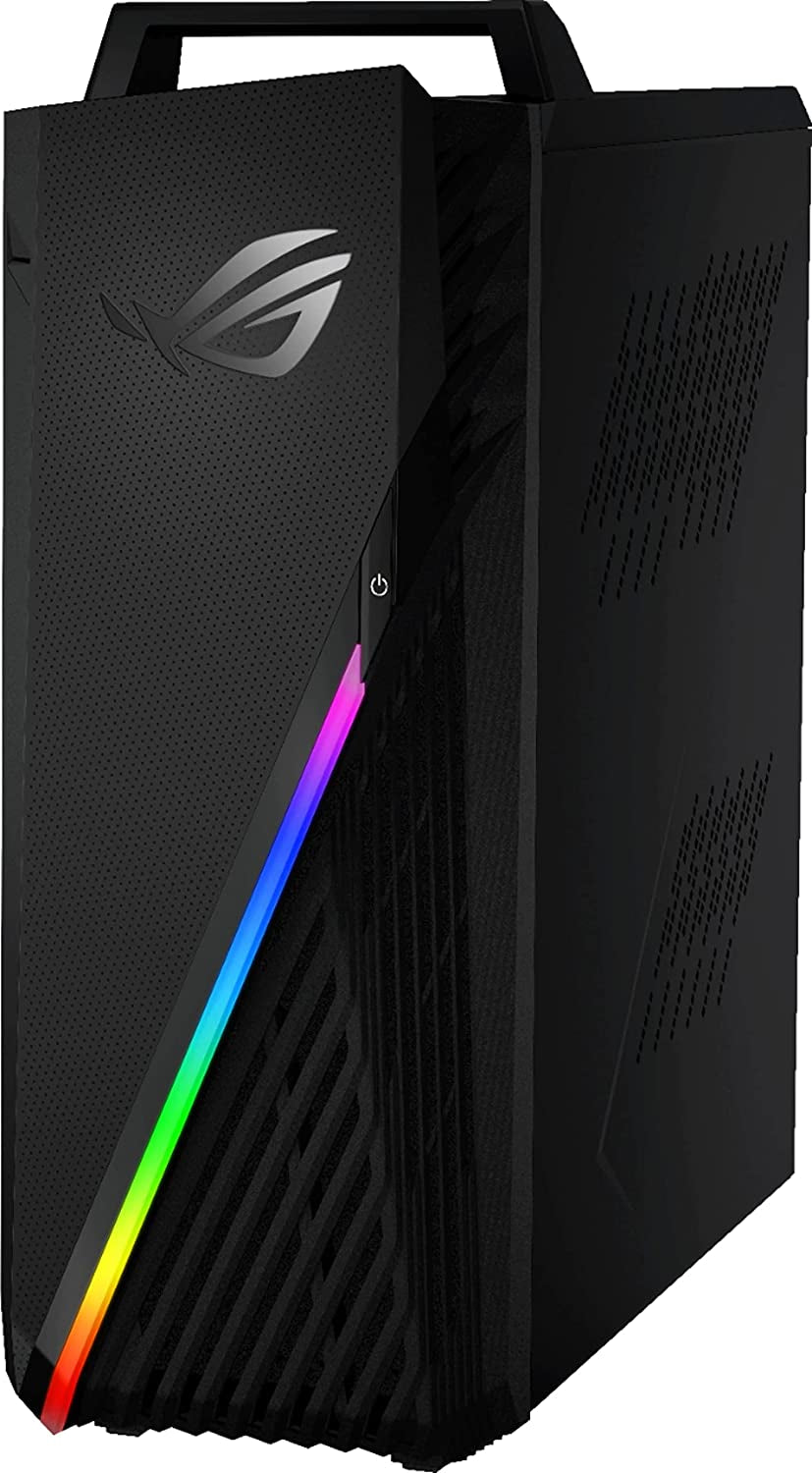 ROG Strix G15CX Gaming Desktop Computer, Intel 8-Cores I7-9700K up to 4.9Ghz, 16GB DDR4 RAM, 512GB Pcie SSD + 2TB HDD, RTX 2080 Super 8GB GDDR6, Wifi 6, Type-C, HDMI, Windows 10, Ipuzzle Mousepad