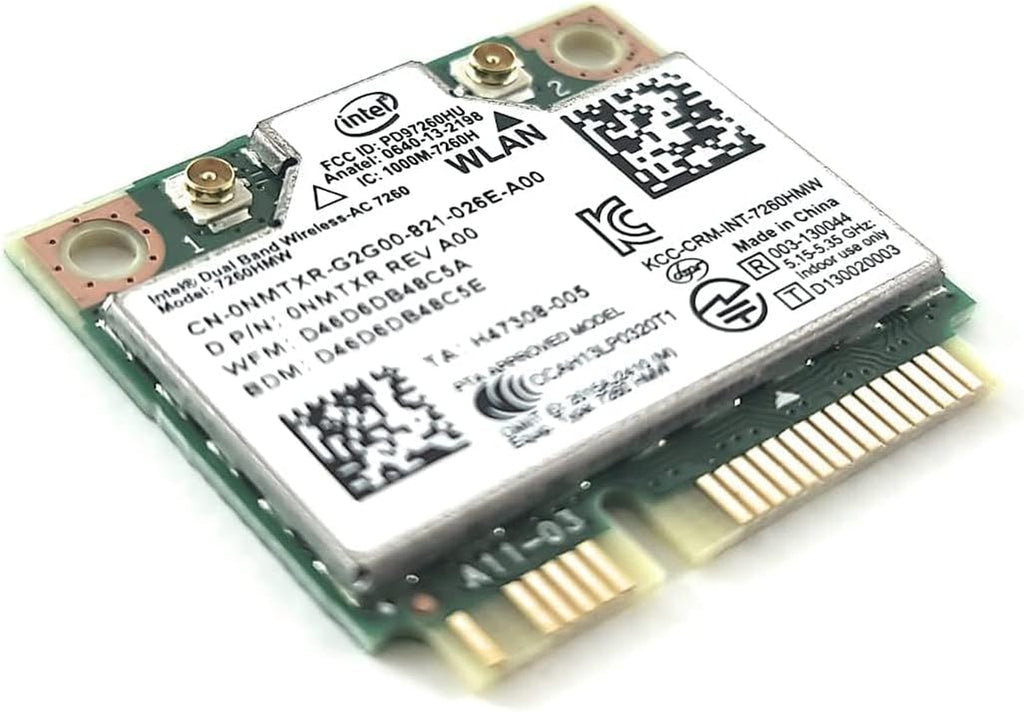 Intel Dual Band Wireless-Ac 7260 Network Adapter (7260.HMWWB.R)
