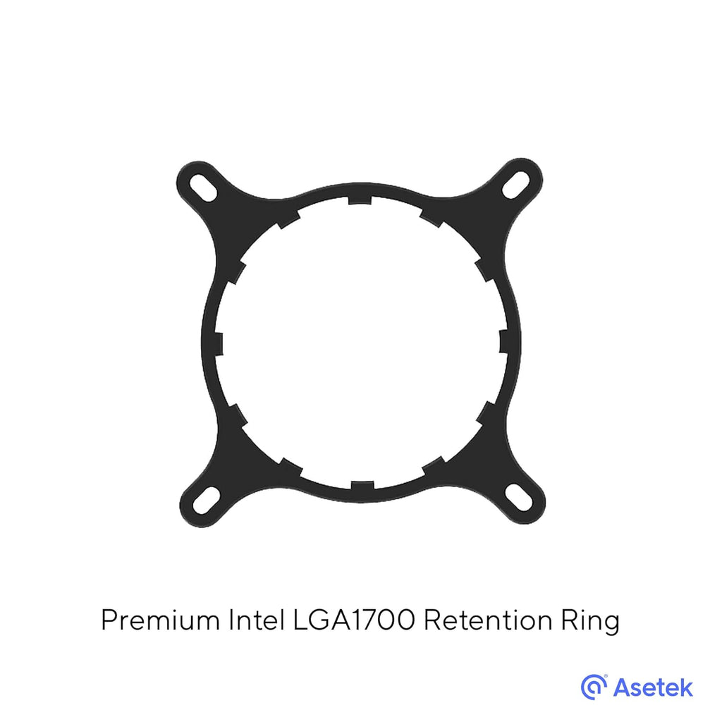 Premium Intel LGA1700 Retention Kit for -Based Liquid Coolers – Kit with Premium Finish plus Easy Installation