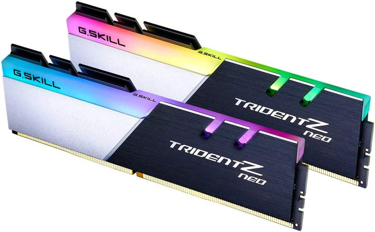 Trident Z Neo Series DDR4 RAM (XMP) 64GB (4X16Gb) 3600Mt/S CL16-19-19-39 1.35V Intel AMD Desktop Computer Memory U-DIMM (F4-3600C16Q-64GTZNC)