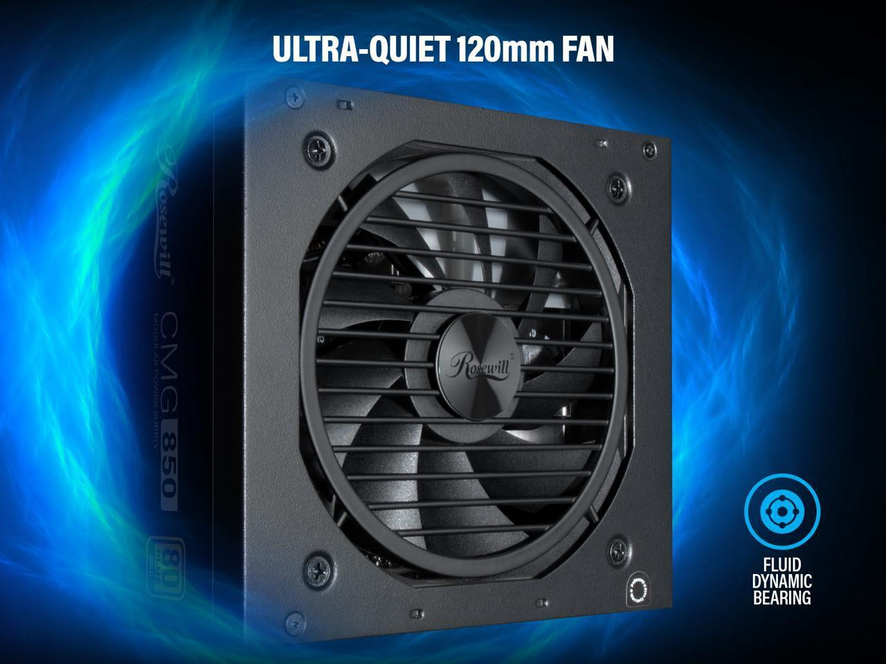 Rosewill CMG Series, CMG850, 850W Fully Modular Power Supply, 80 plus GOLD Certi