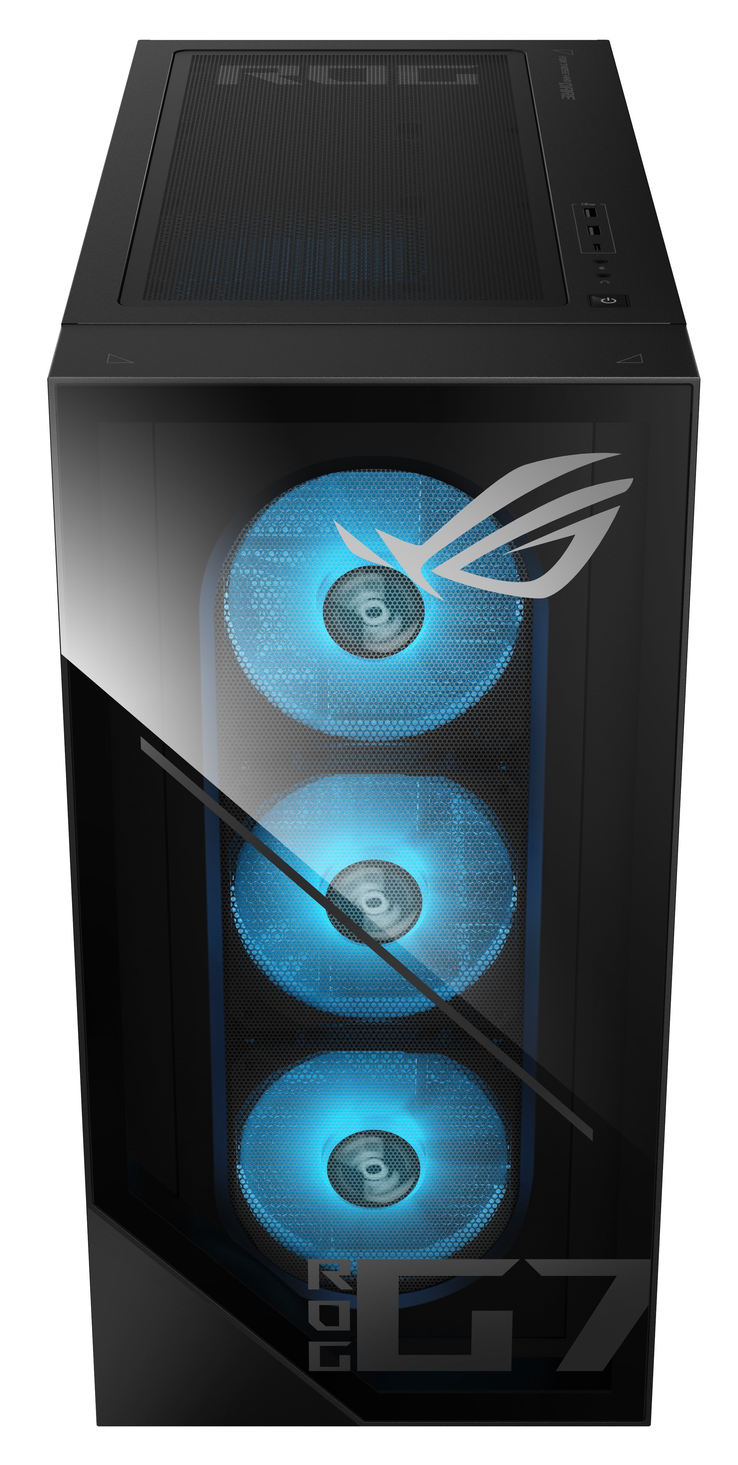 ASUS ROG G700 (2025) Gaming Desktop PC, Intel® Core™ Ultra 7 265F, NVIDIA® Geforce RTX™ 5070, 1TB SSD, 32GB RAM, Windows 11 Pro, G700TF-XS776