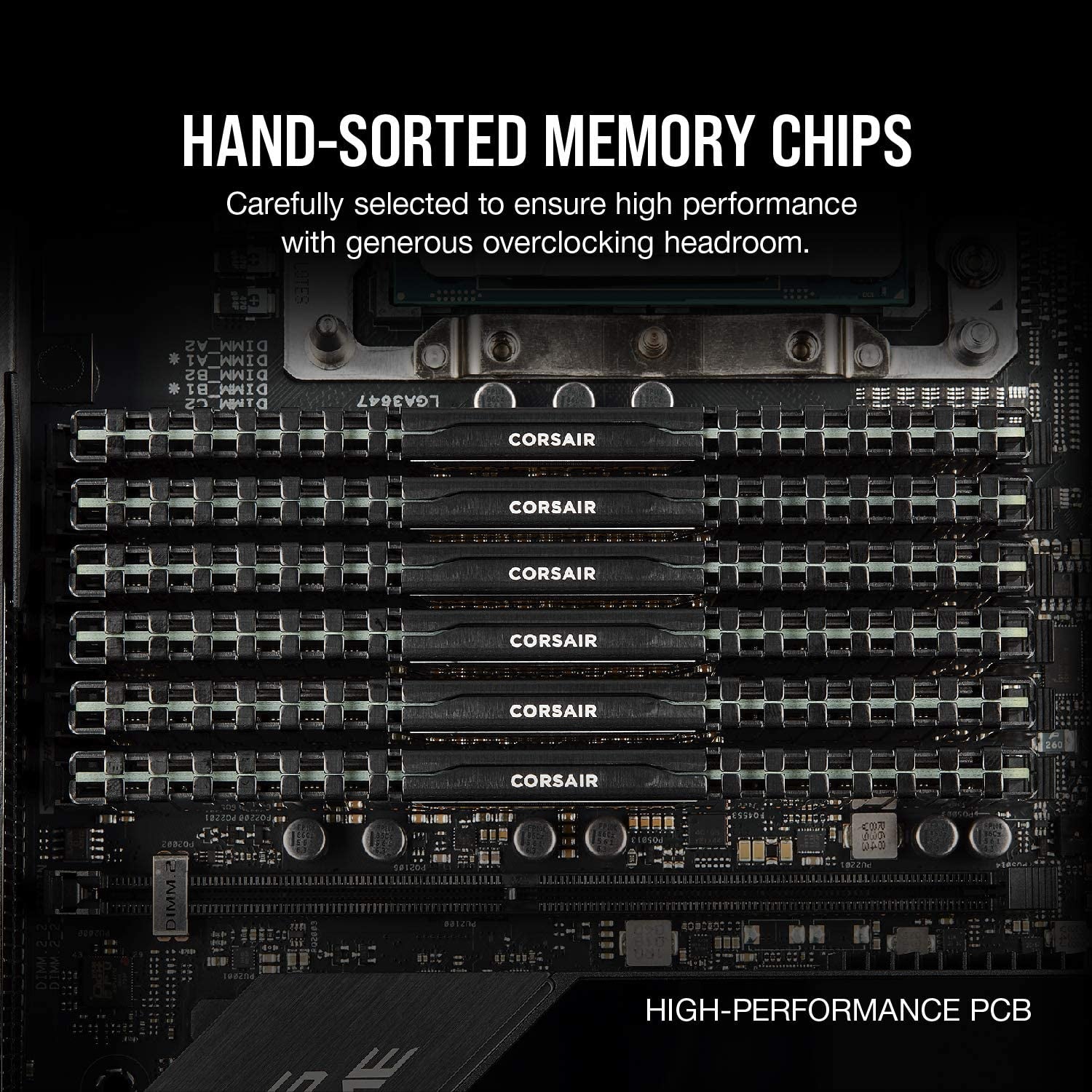 Corsair Vengeance LPX DDR4 RAM 16GB (2X8Gb) 3200Mhz CL16-18-18-36 1.35V Intel AMD Desktop Computer Memory - Black (CMK16GX4M2B3200C16)