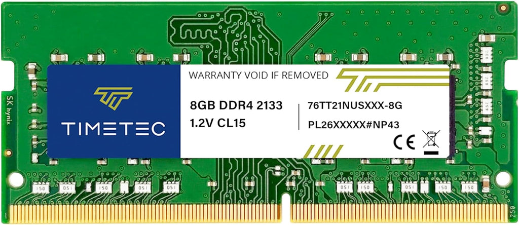 8GB DDR4 SODIMM for Intel NUC Kit/Mini PC/HTPC/NUC Board 2133Mhz PC4-17000 Non-Ecc Unbuffered 1.2V CL15 1Rx8 Single Rank 260 Pin Computer Memory Ram Module Upgrade(8Gb)