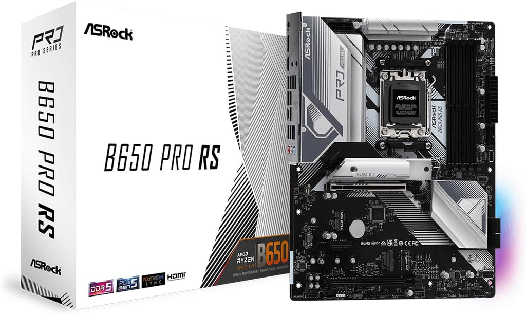 B650 PRO RS AMD Ryzen 7000 Series Processors Motherboard