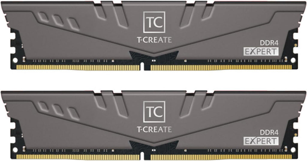 T-CREATE Expert Overclocking 10L DDR4 32GB Kit (2 X 16GB) 3600Mhz (PC4 28800) CL18 Desktop Memory Module Ram - TTCED432G3600HC18JDC01