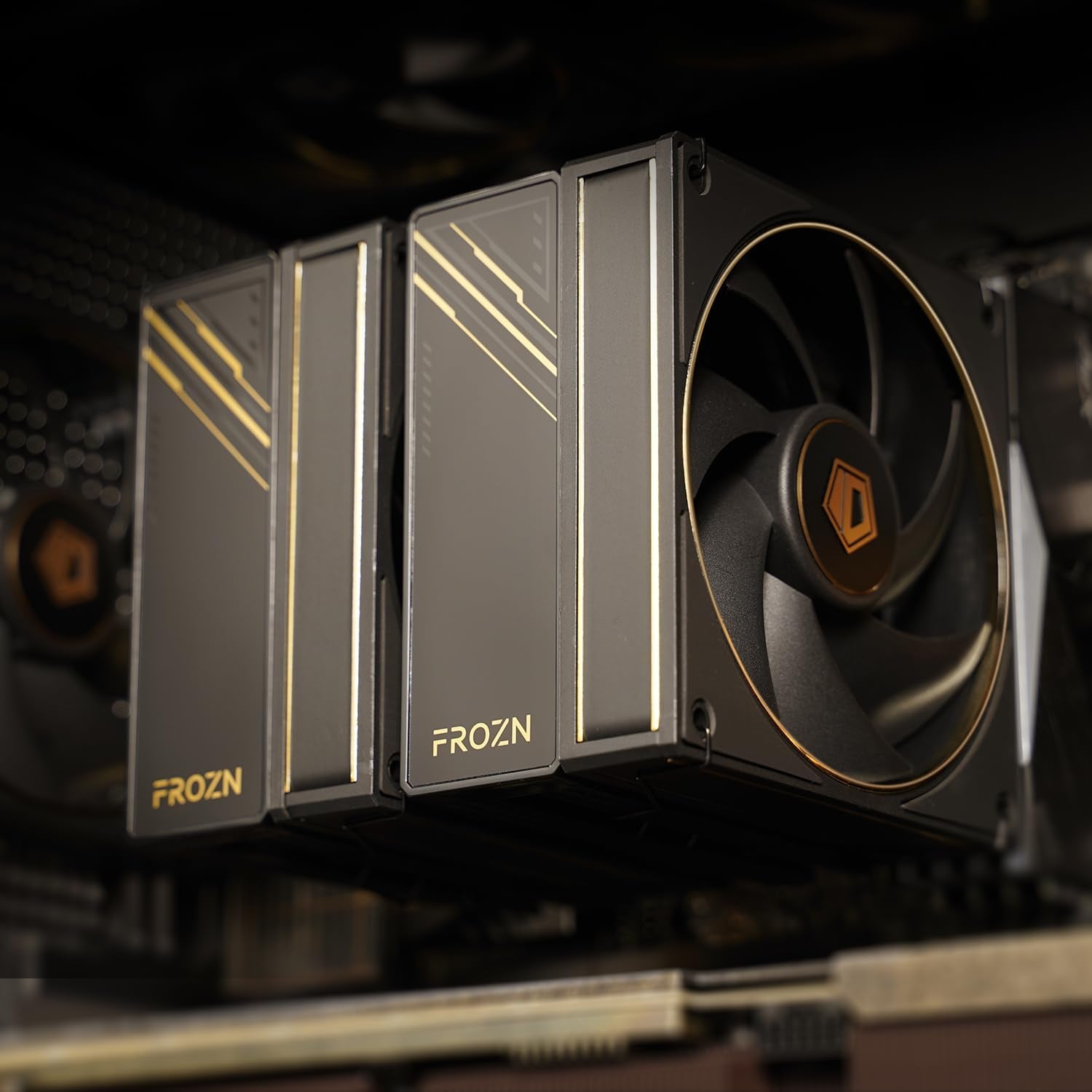 FROZN A620 GDL Limited Edition Dual-Tower CPU Cooler | 6 Heat Pipes, Dual 120Mm FDB Fans, Supports Intel LGA1851/1700 and AMD AM5/AM4.