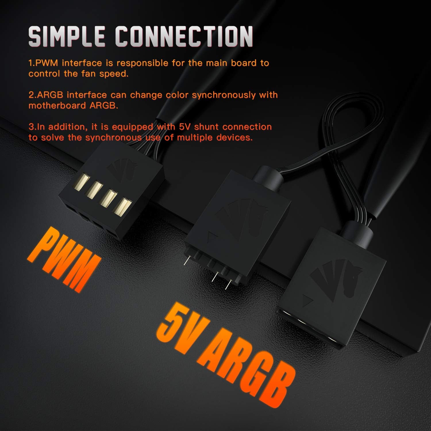 Matrix 360Mm PC Fan, 56 Addressable Leds RGB Fans, All-In-One Square Frame Integrated RGB Case Fan with MB Sync/Analog Controller, PWM Control Fan for Computer Case and Liquid Cooling System