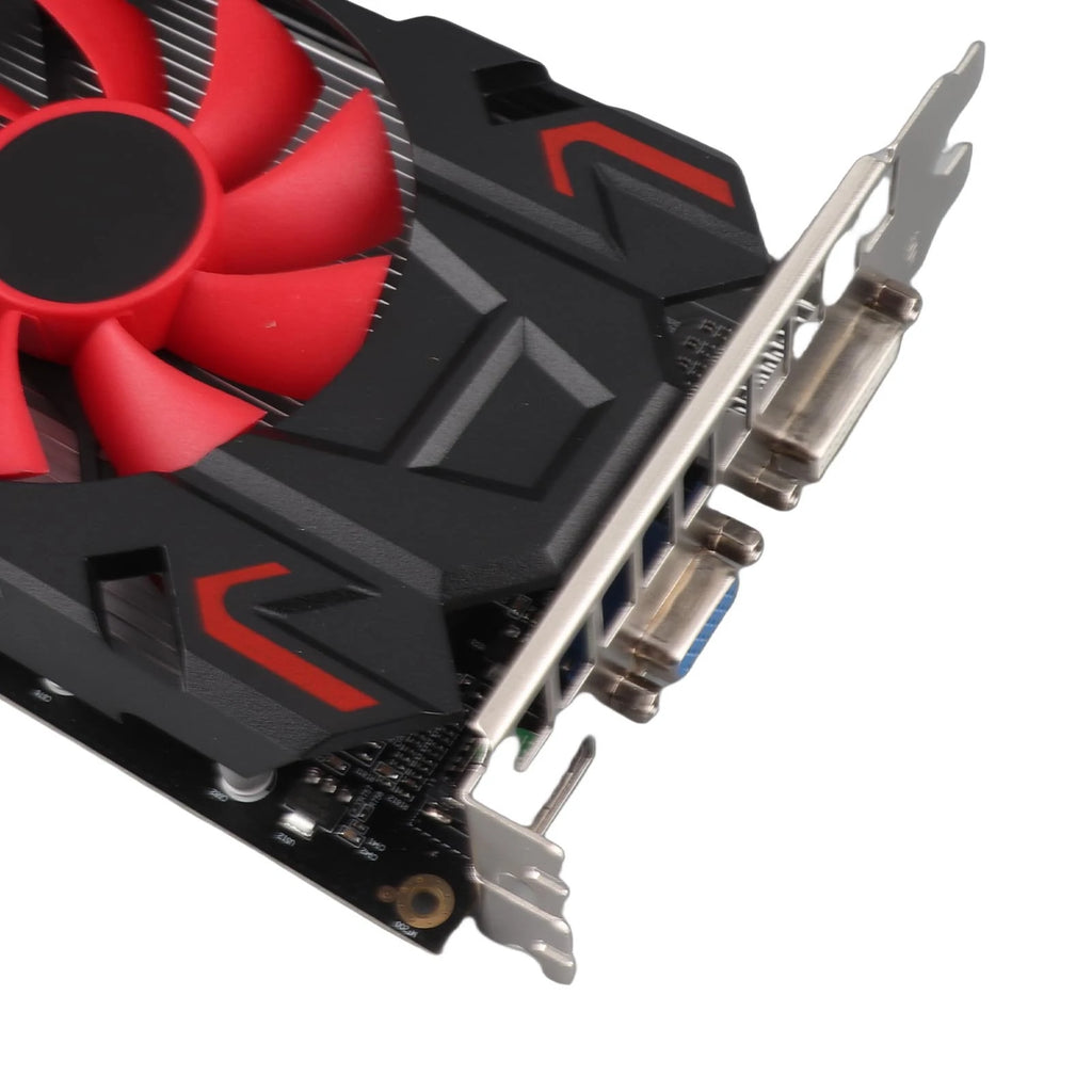 HD7670 4GB DDR5 128Bit Graphics Card with Cooling Fan 2560X1600 Support HD Multimedia Interface DVI VGA Game Graphics Card