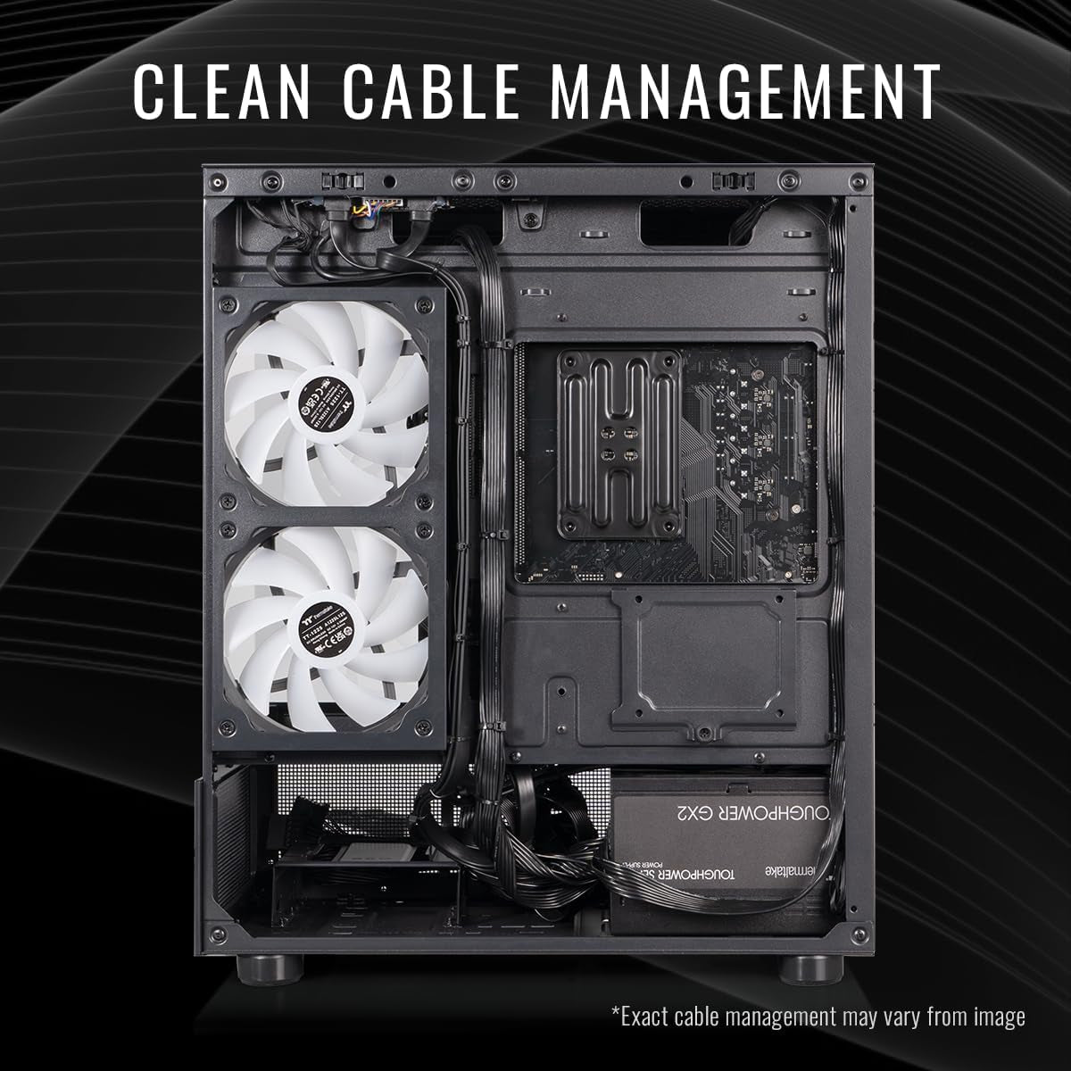 Thermaltake LCGS View 9660T-170 Gaming Desktop (AMD Ryzen™ 5 9600X, Toughram 16GB DDR5 6000Mt/S RGB Memory, NVIDIA® Geforce RTX™ 5060 Ti 8G, 1TB Nvme M.2, Wifi, Windows 11) V17B-B850-56T-LCS