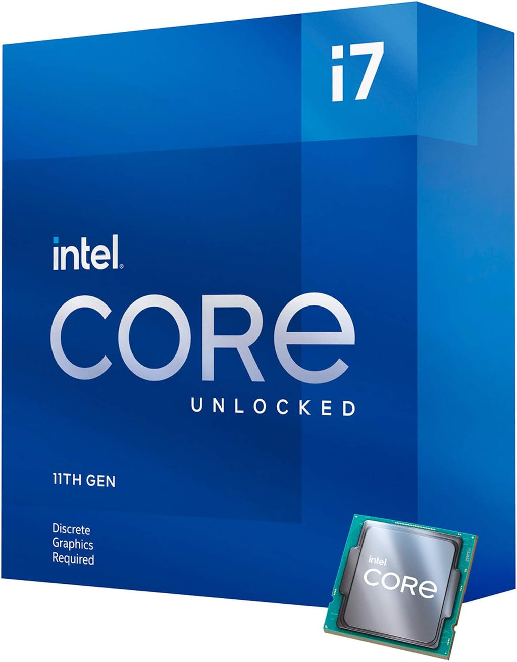 Intel® Core™ I7-11700Kf Desktop Processor 8 Cores up to 5.0 Ghz Unlocked LGA1200 (Intel® 500 Series & Select 400 Series Chipset) 125W