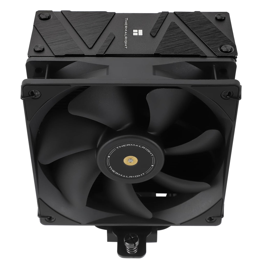 Assassin Spirit 120 EVO Dark CPU Cooler,Tl-E12B V2 PWM Quiet Fan with 1850RPM, Speed,Cpu Air Cooler, Computer Black Heatsink Cooling, Support Am4/Am5,Intel 1700/1851/1150/1151/1155/1200