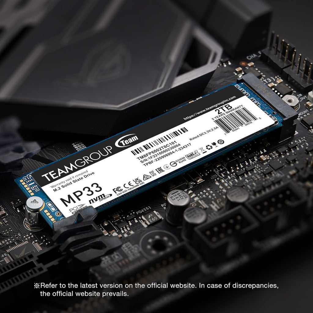 MP33 256GB SLC Cache 3D NAND TLC Nvme 1.3 Pcie Gen3X4 M.2 2280 Internal SSD R/W Speed up to 1600/1000 Mb/S Laptop&Pc Desktop TM8FP6256G0C101