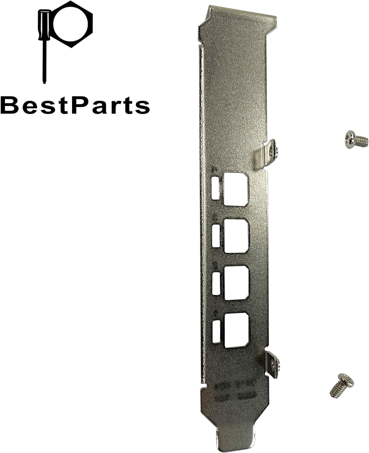 New Metal Full Height Graphics Card Mount for NVIDIA Quadro K1200 NVS 510 P400 P600 P1000 with 2X Screws