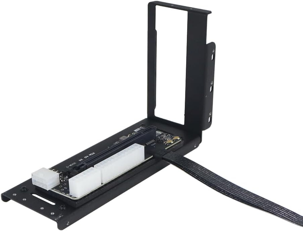 R43SG GEN4 M.2 M-Key to PCIE X16 4.0 External Graphics Card Stand Bracket Compatible with NVME SSD NUC Host Expansion Card Graphics Dock (50Cm)