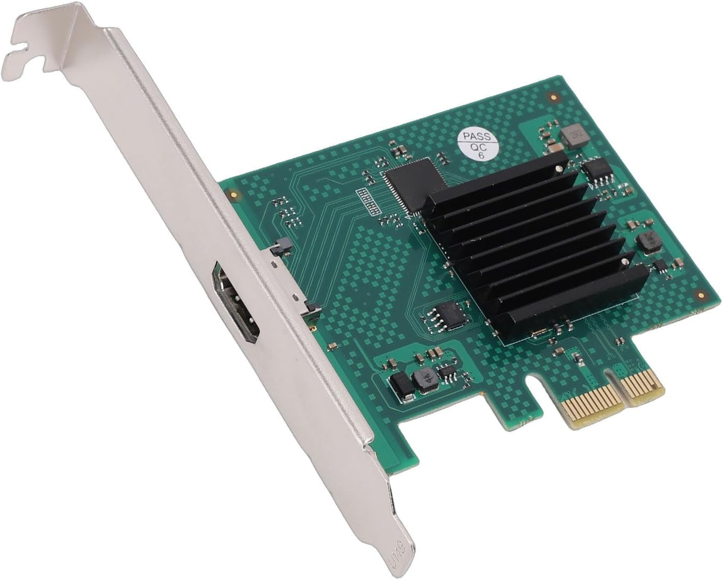 Pcie Interface Graphics Card, HD Video Card with 2D Graphics Accelerator for Industrial Computer Multi Display Panel POS System