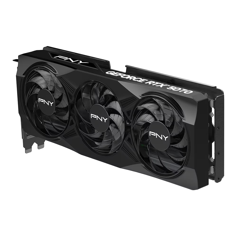 PNY NVIDIA Geforce RTX™ 5070 OC Triple Fan, Graphics Card 12GB GDDR7, Sff-Ready, 2.4-Slot