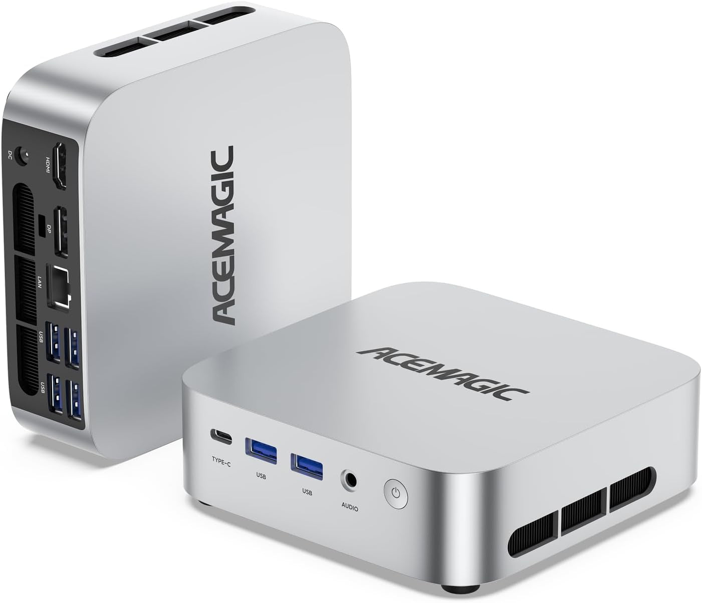 K1 Mini PC AMD Ryzen 7 7730U Upgraded 7430U/5825U 16GB RAM 512GB Pcie SSD Mini Computers(8C/16T, up to 4.5Ghz), Windows 11 Pro 4K Triple Display Desktop Computer USB-C/LAN 2.5G/Bt5.2/Wifi6