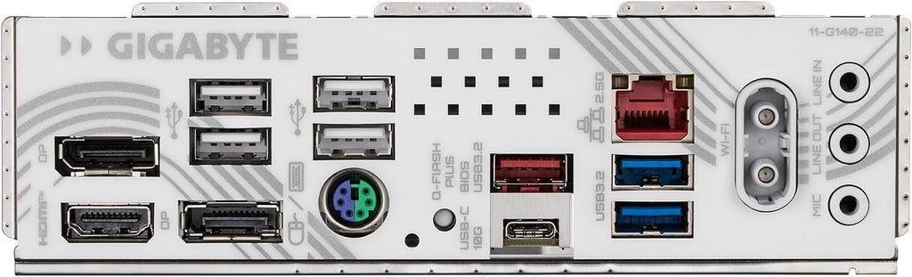 GIGABYTE B850M Eagle WIFI6E ICE AMD AM5 Matx Motherboard, Support AMD Ryzen 9000/8000/7000 Series, DDR5, 8+2+2 Power Phase, 2X M.2, Pcie 5.0, USB-C, WIFI6E, 2.5Gbe LAN, Ez-Latch, 3-Year Warranty