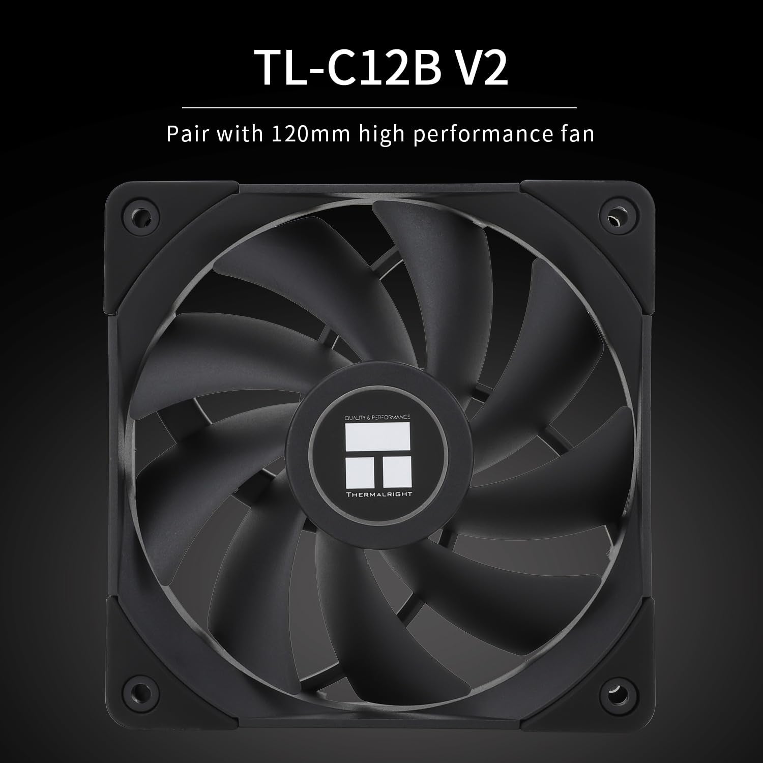 PS120SE CPU Air Cooler, 7 Heat Pipes CPU Cooler,Dual 120Mm TL-C12B V2 PWM Fan, AGHP 4.0 Technology, S-FDB Bearing, for AMD AM4 Am5/Intel 1700/1150/1151/1200/1851, PC Cooler