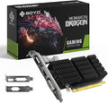 AMD Radeon R5 230 2GB DDR3 Low Profile Graphics Card,Vga/Dvi/Hdmi Port | 64-Bit 160SP Pcie X16 1.1 GPU, Passive Cooling SFF Half-Height Video Card, Supports Windows 10/8.1/7