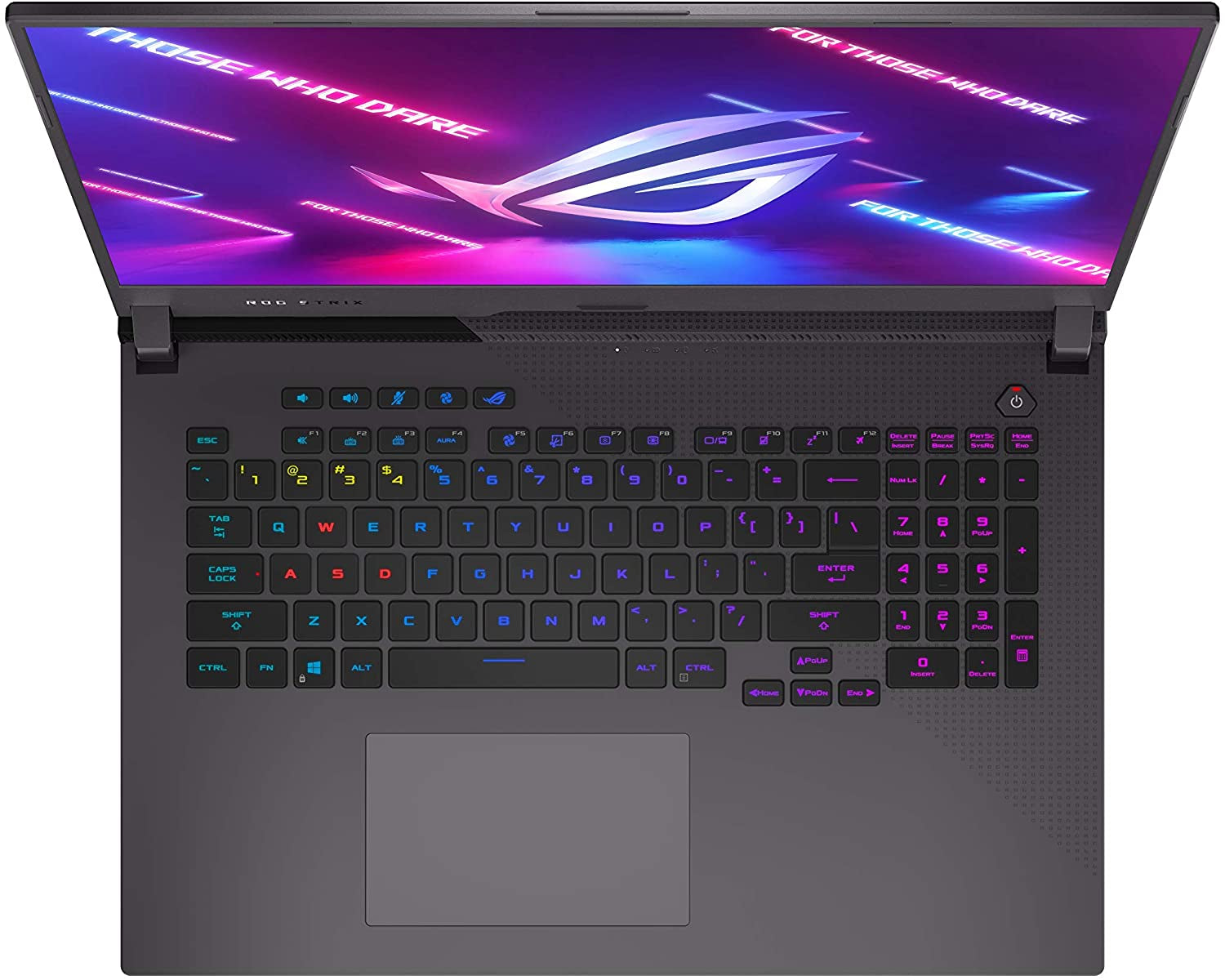 ASUS ROG Strix G17 (2021) Gaming Laptop, 17.3” 300Hz IPS Type WQHD Display, NVIDIA Geforce RTX 3070, AMD Ryzen 9 5900HX Processor, 16GB DDR4, 1TB Pcie SSD, RGB Keyboard, Windows 10, G713QR-ES96Q