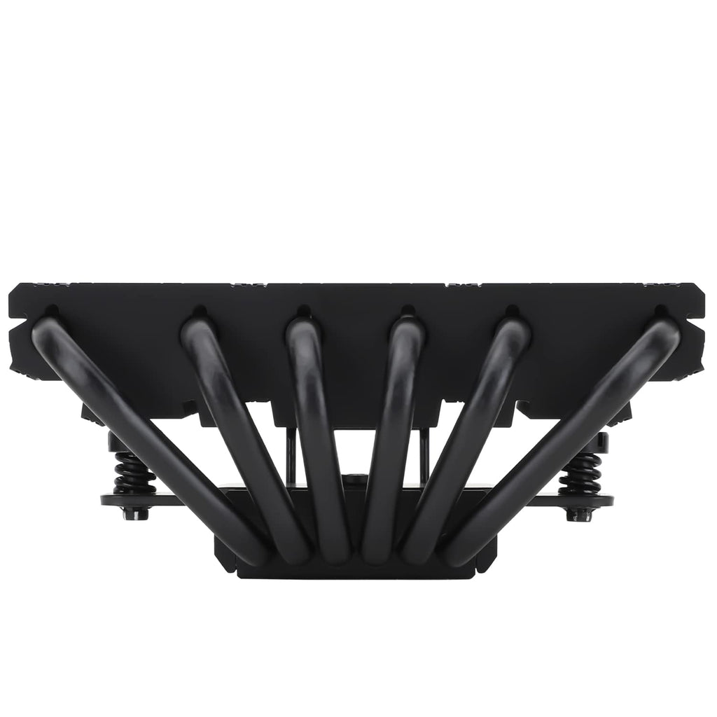 AXP-120-X67 Black ARGB Low Profile CPU Air Cooler with Quite 120Mm TL-C12015B-S Low Profile PWM Fan, 6 Heat Pipes, 67Mm Height, for AMD Am4/Intel LGA 1700/1150/1151/1851/1200/2011/2066