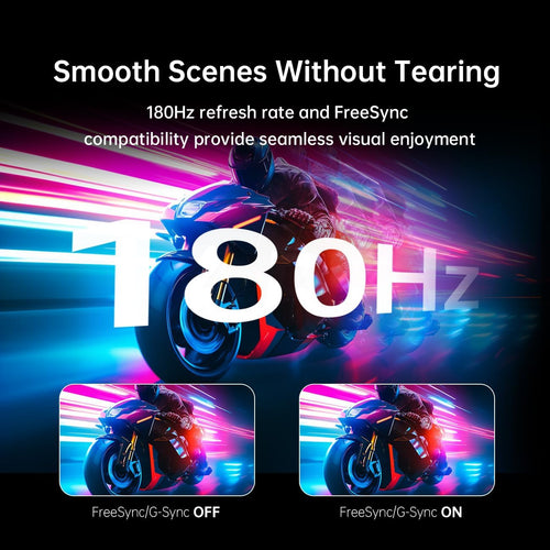 34 Inch 180Hz WQHD Ultrawide 3440X1440 Curved Gaming Monitor, H34S5 | 1500R Curvature, PIP/PBP, 4000:1 Contrast, Freesync, HDR, VESA, Tilt Swivel Height Pivot Adjustment