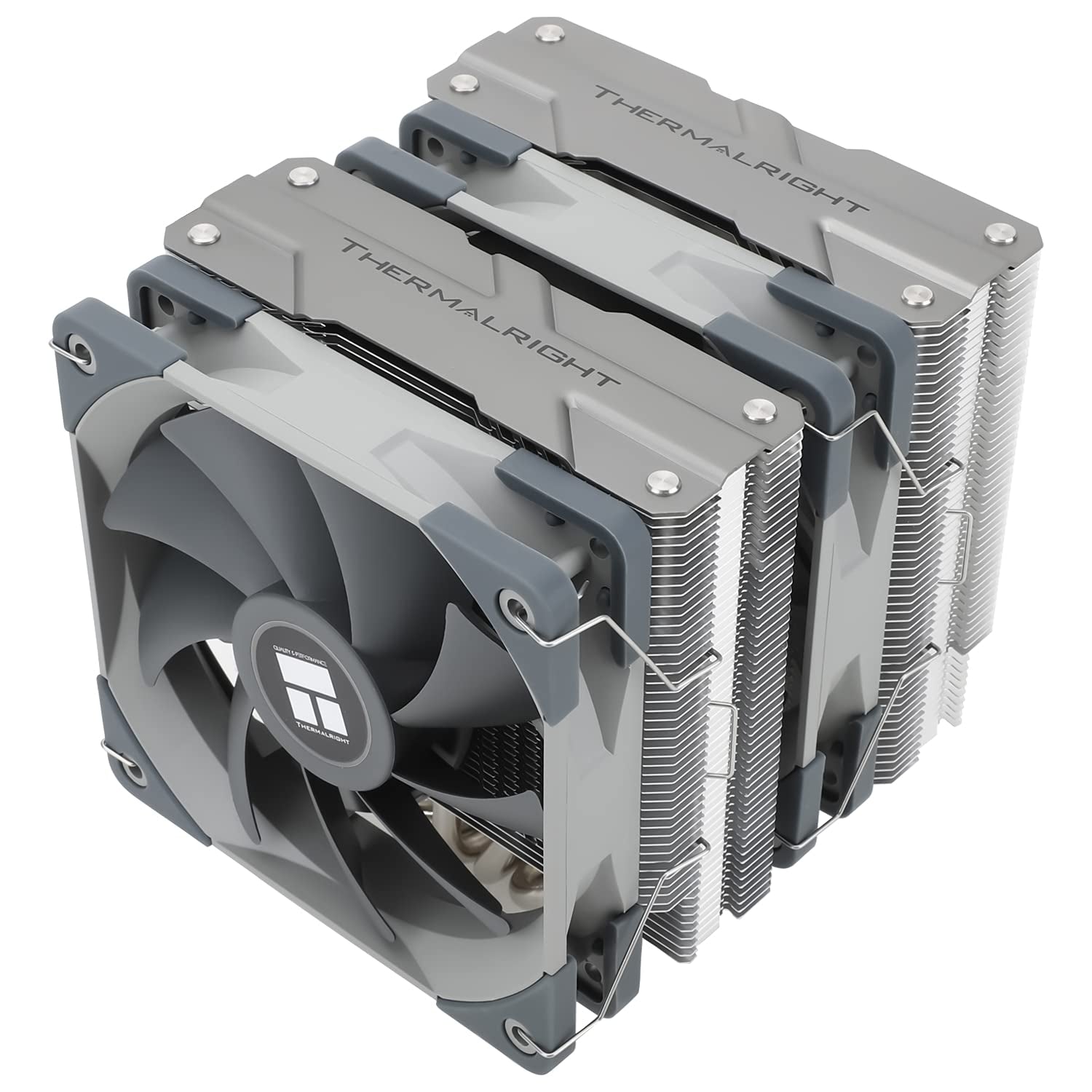 Peerless Assassin 120 CPU Air Cooler, 6 Heat Pipes, Dual 120Mm TL-C12 PWM Fan, Aluminium Heatsink Cover, AGHP Technology, for AMD Am4/Am5/Intel LGA 1700/115X/1851/1200/2011/2066 (PA120