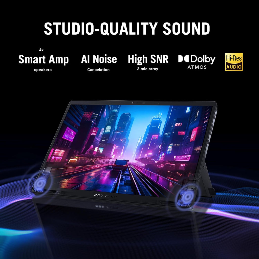 ASUS ROG Flow Z13 2.5K 180Hz 3Ms ROG Nebula Touchscreen 13.4" Convertible 2-In-1 Gaming Notebook AMD Ryzen AI MAX+ 395 32GB RAM 1TB SSD off Black